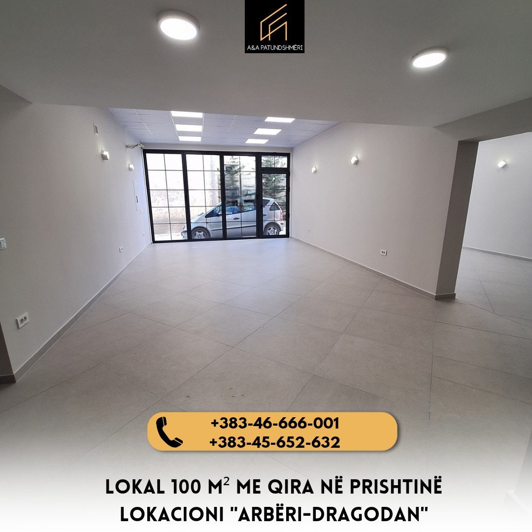 Lokal 100m² me Qira Prishtinë/Arbëri