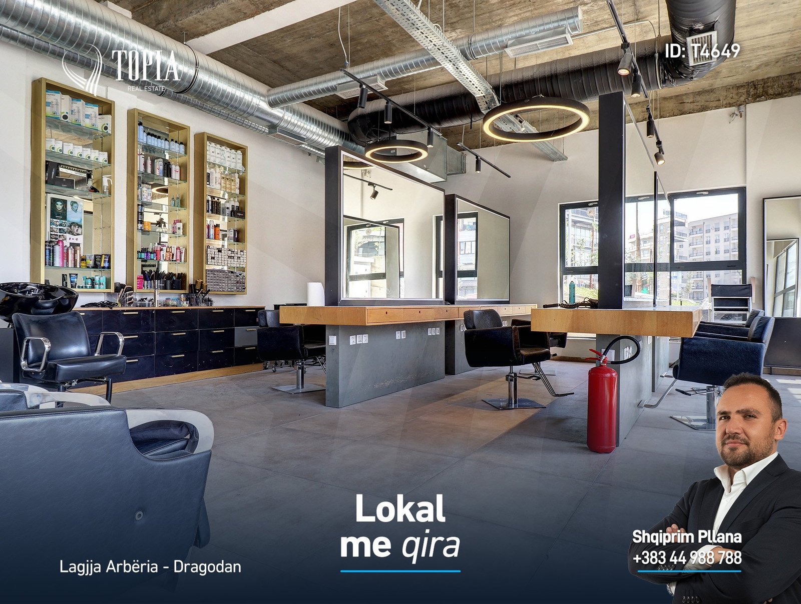 Lokal me qira në lagjen Arbëria - Dragodan