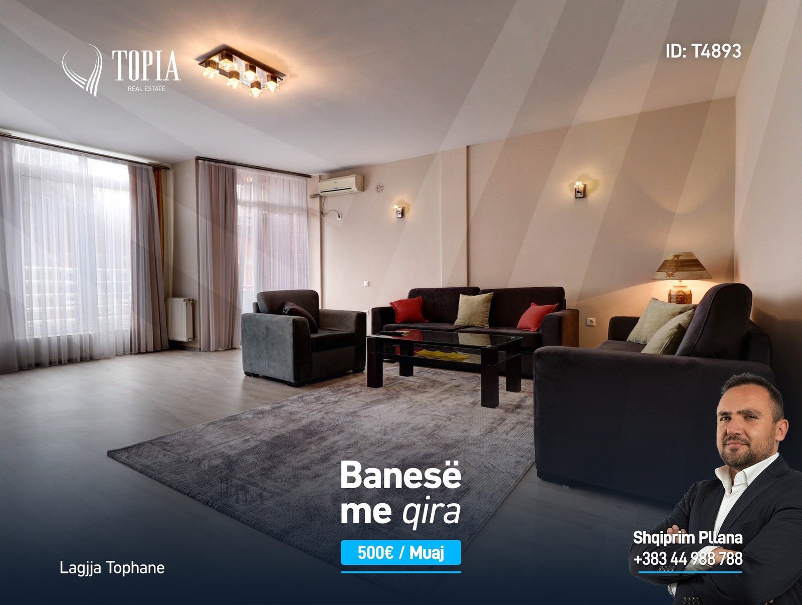Banesë me qira në lagjen Tophane