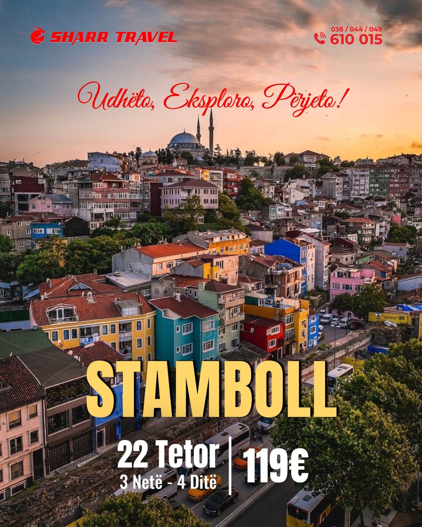 STAMBOLL 4 DITË VETËM 119€ – OFERTË SPECIALE