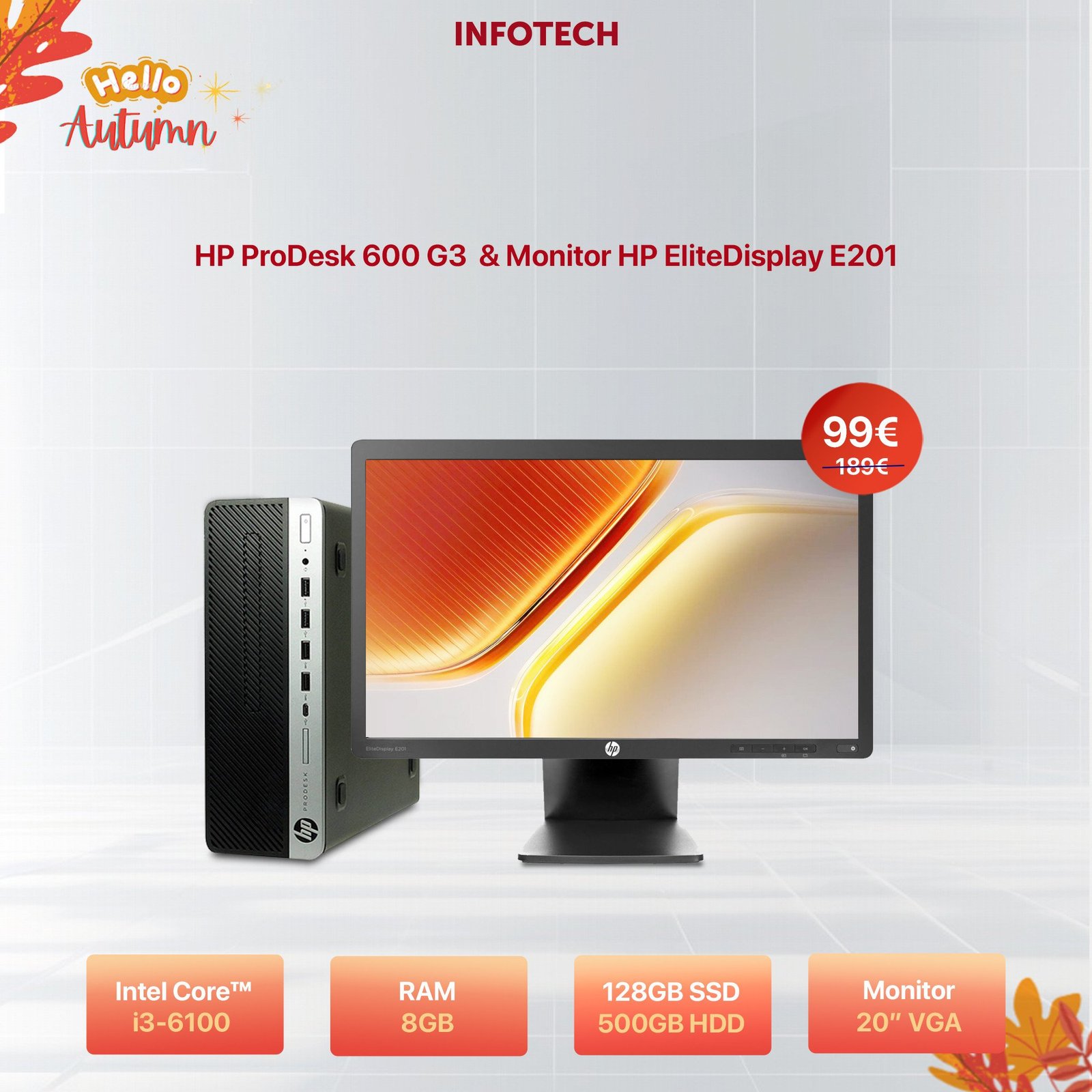 Hello Autumn - PC & Monitor