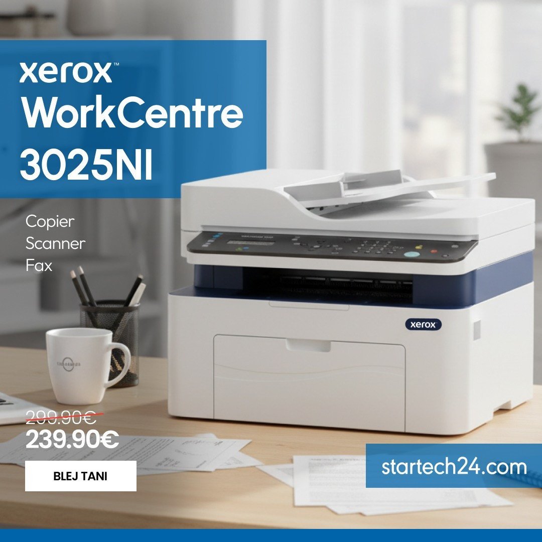 Xerox WorkCentre 3025NI – printer multifunksional