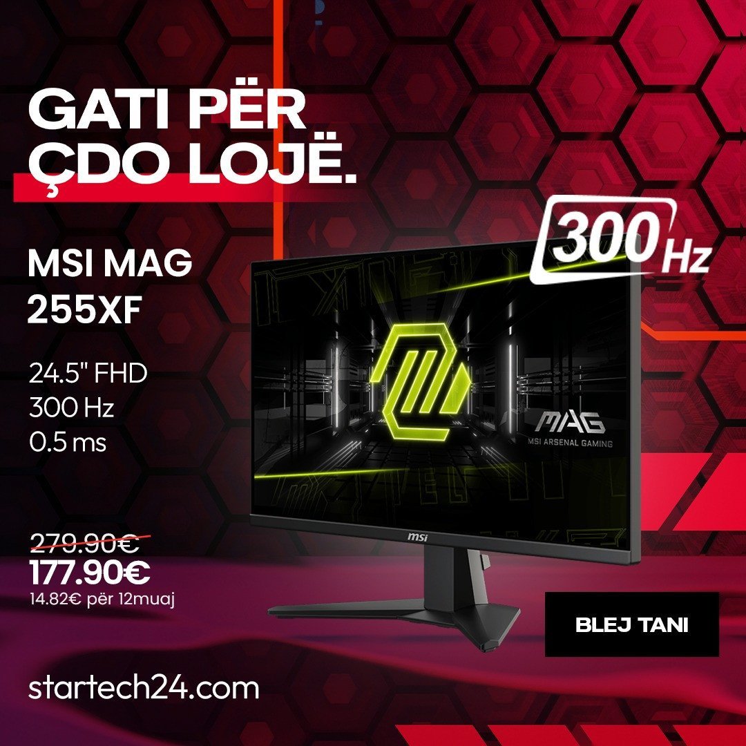 Monitorët më të kërkuar nga gamers – tani të përzgjedhur për ty