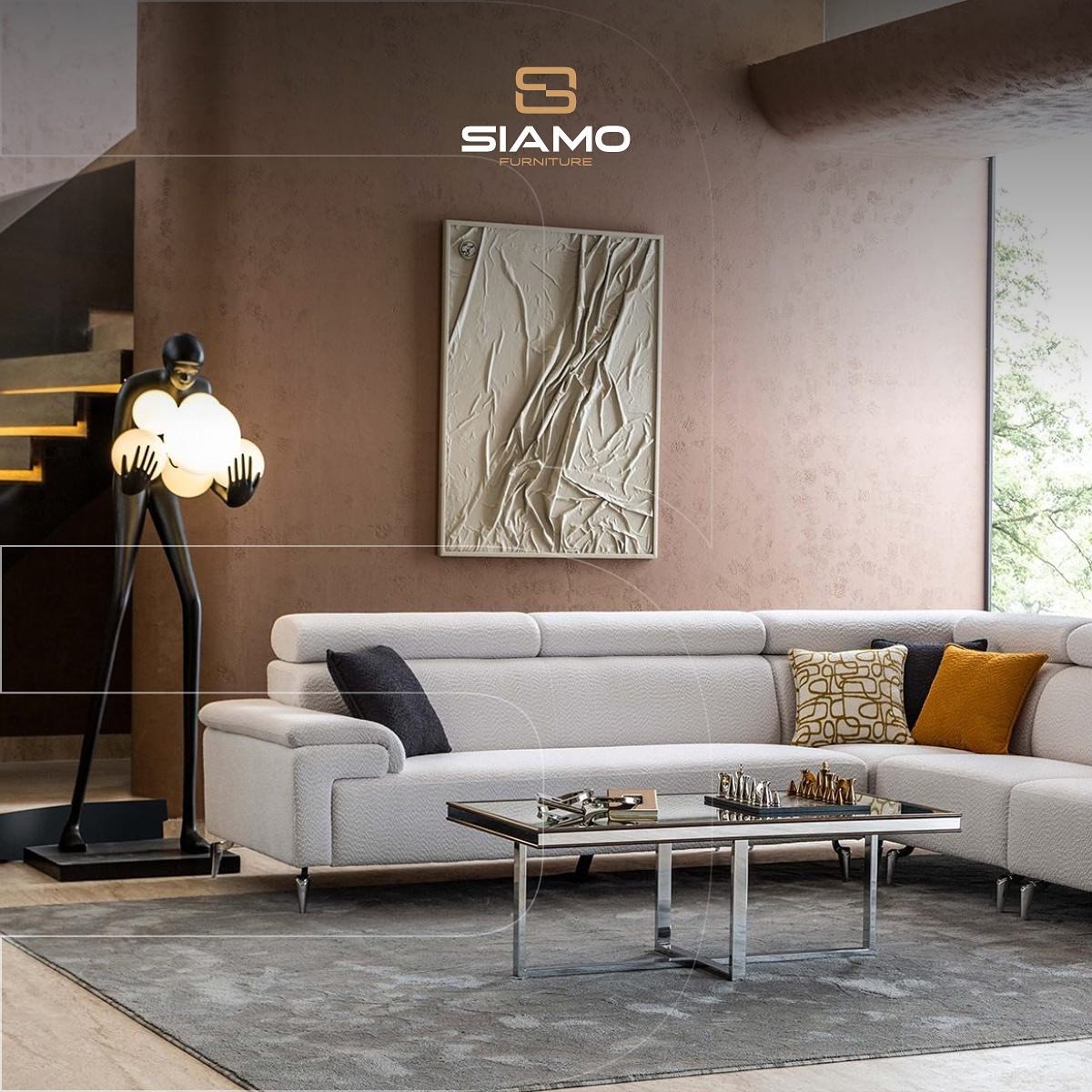 Loren Corner Set nga SIAMO FURNITURE