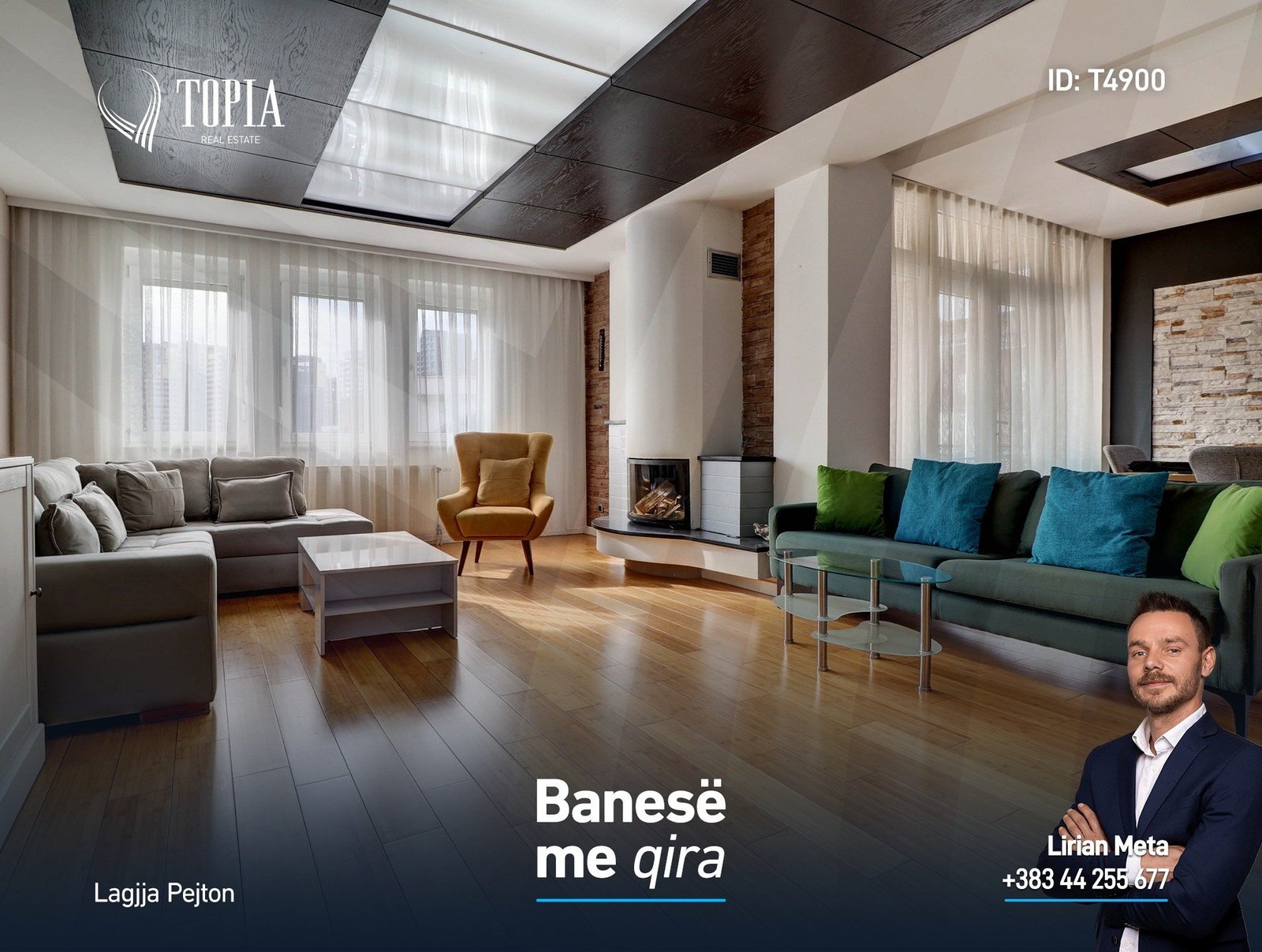 Banesë me qira në lagjen Pejton