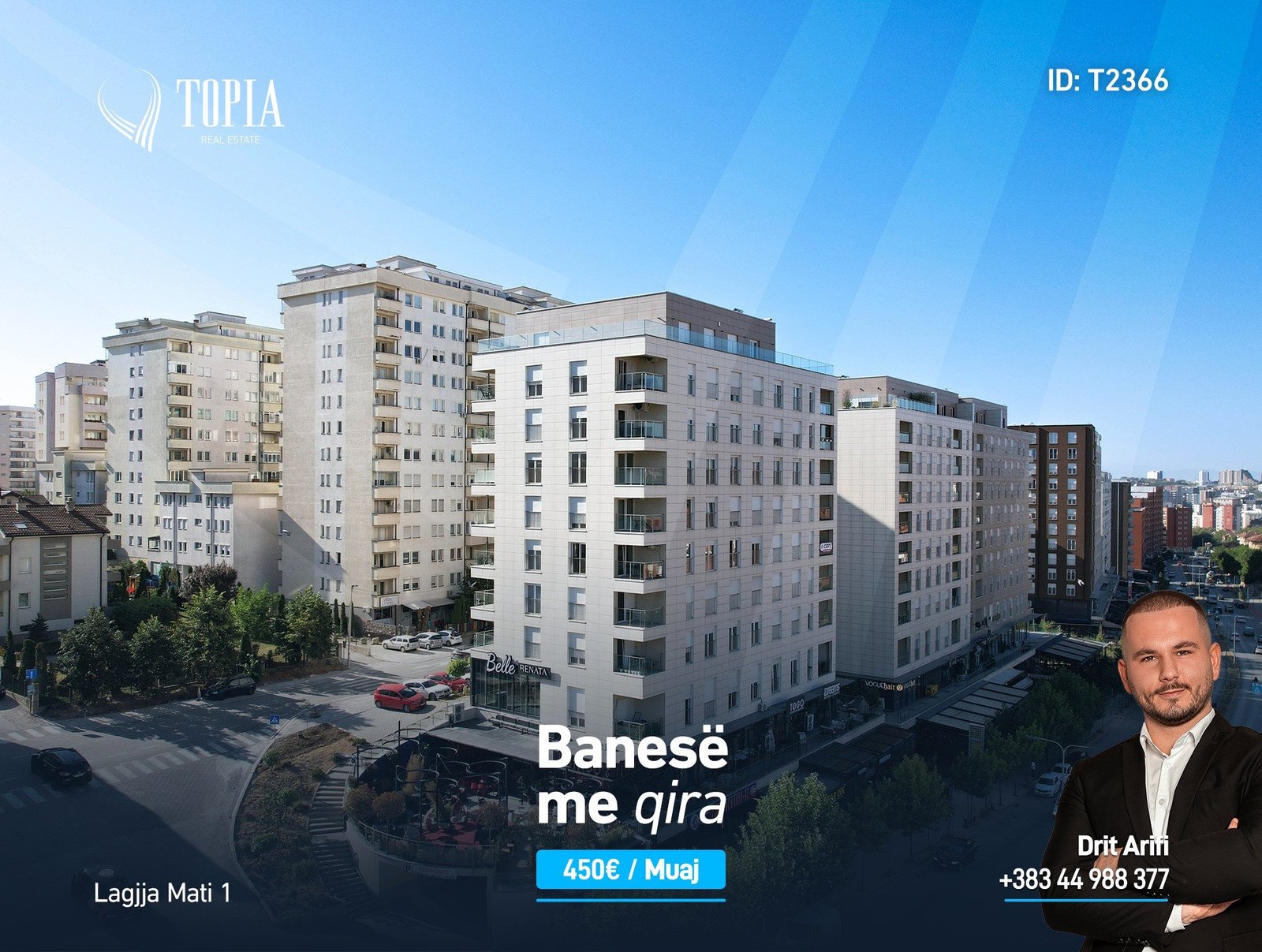 Zyre me qira në lagjen Mati 1 – Rruga B