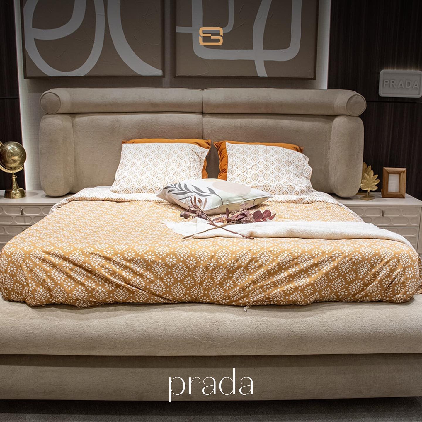 . Dhoma e gjumit PRADA e prodhuar nga Siamo Furniture