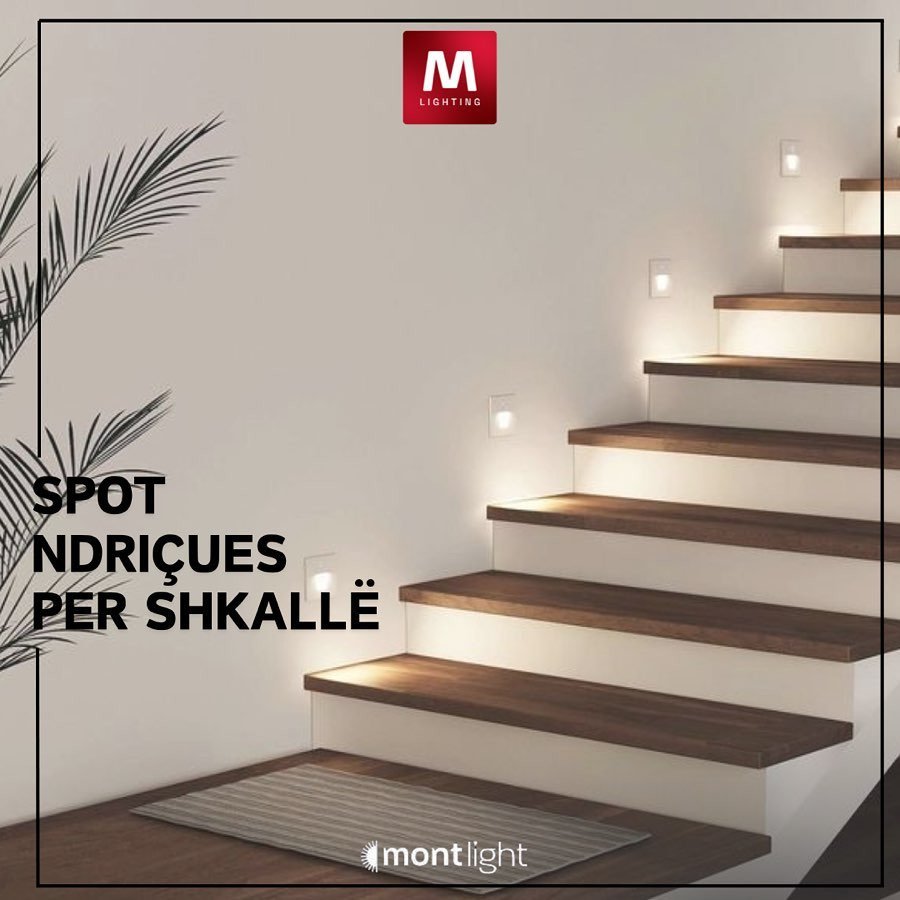 Spot ndriçues për shkallë