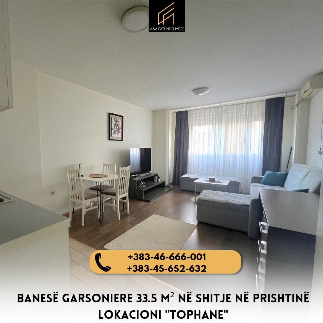 Banesë 33.5m² në Shitje në Prishtinë/Tophane