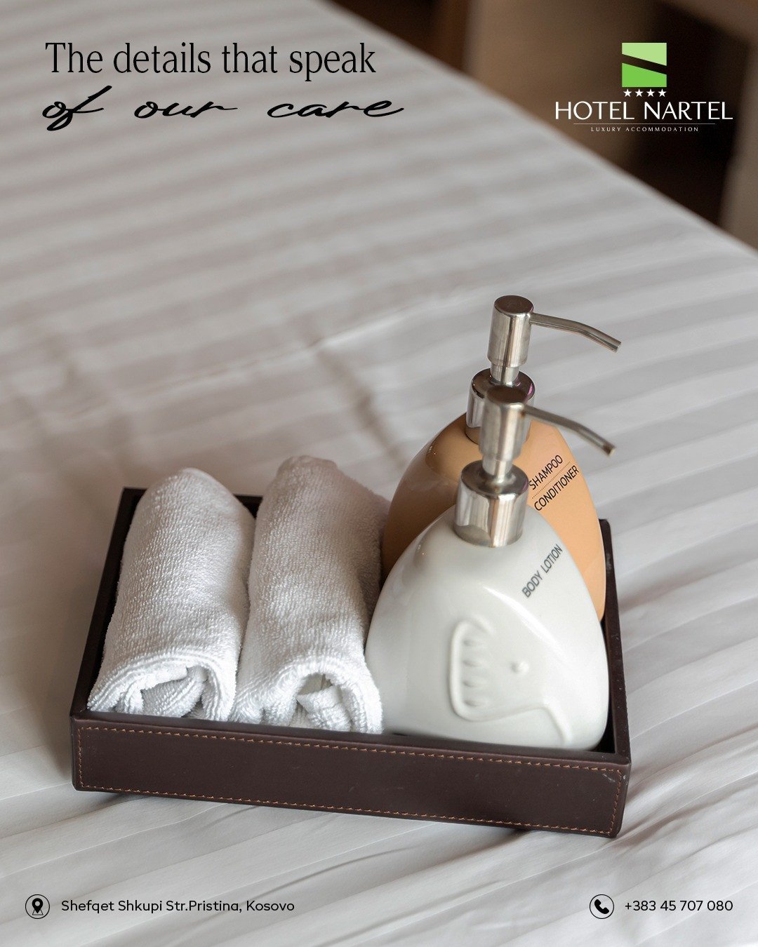 At Hotel Nartel, we believe that it’s the little things that make a big difference
