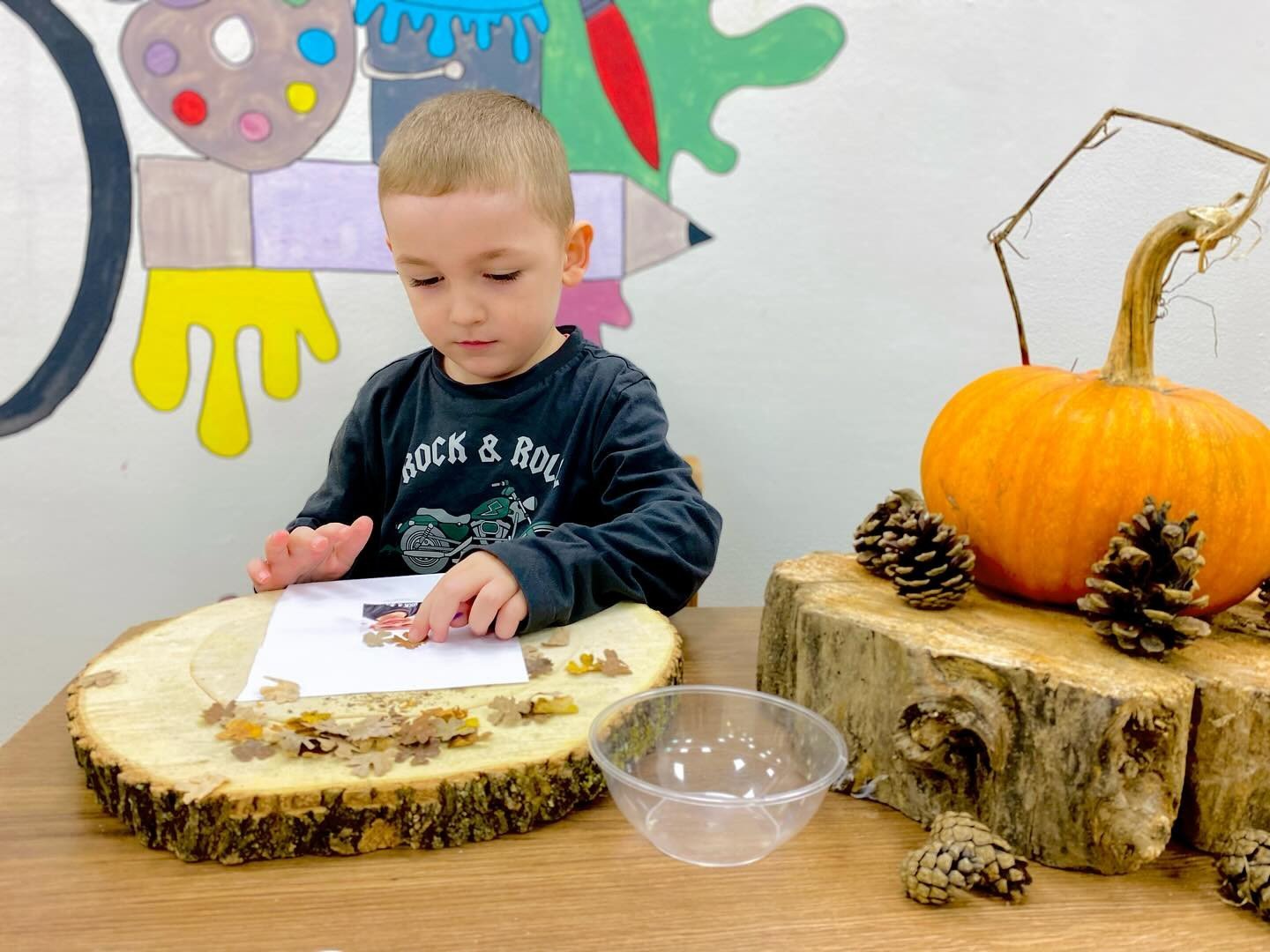 Portreti im me gjethe