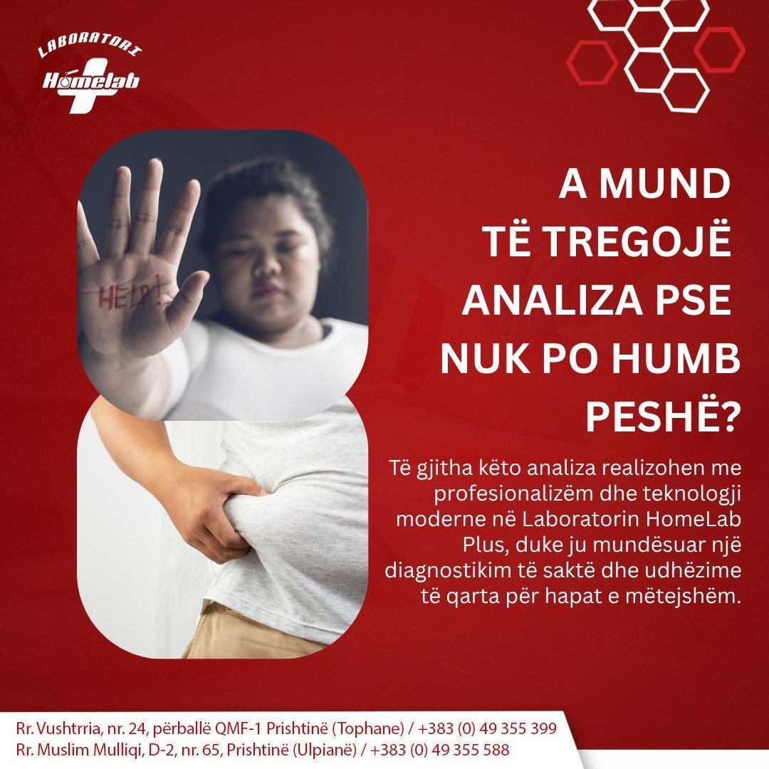 A mund të tregojnë analizat pse nuk humb peshë