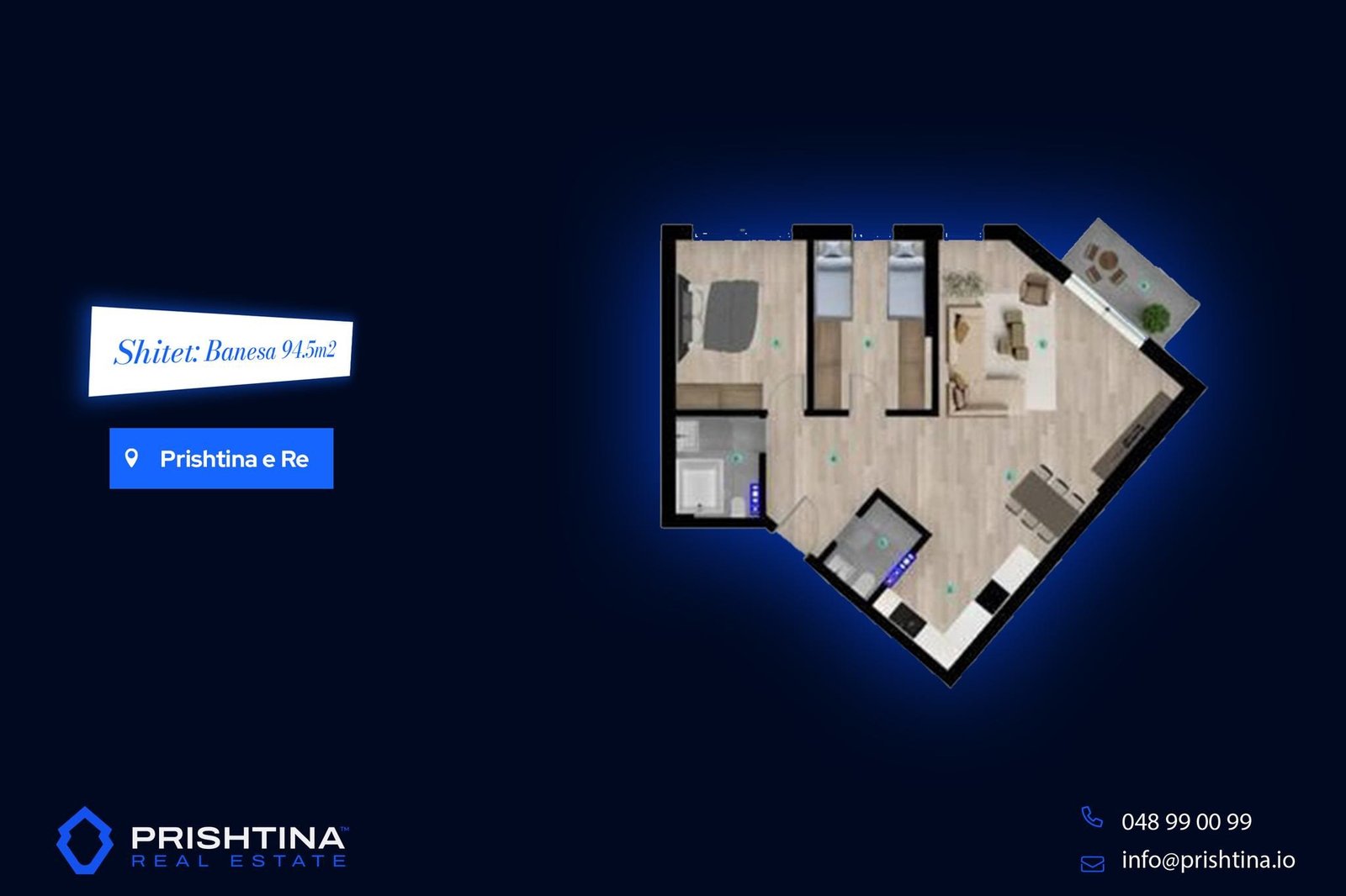 Banese ne shitje te Prishtina e Re