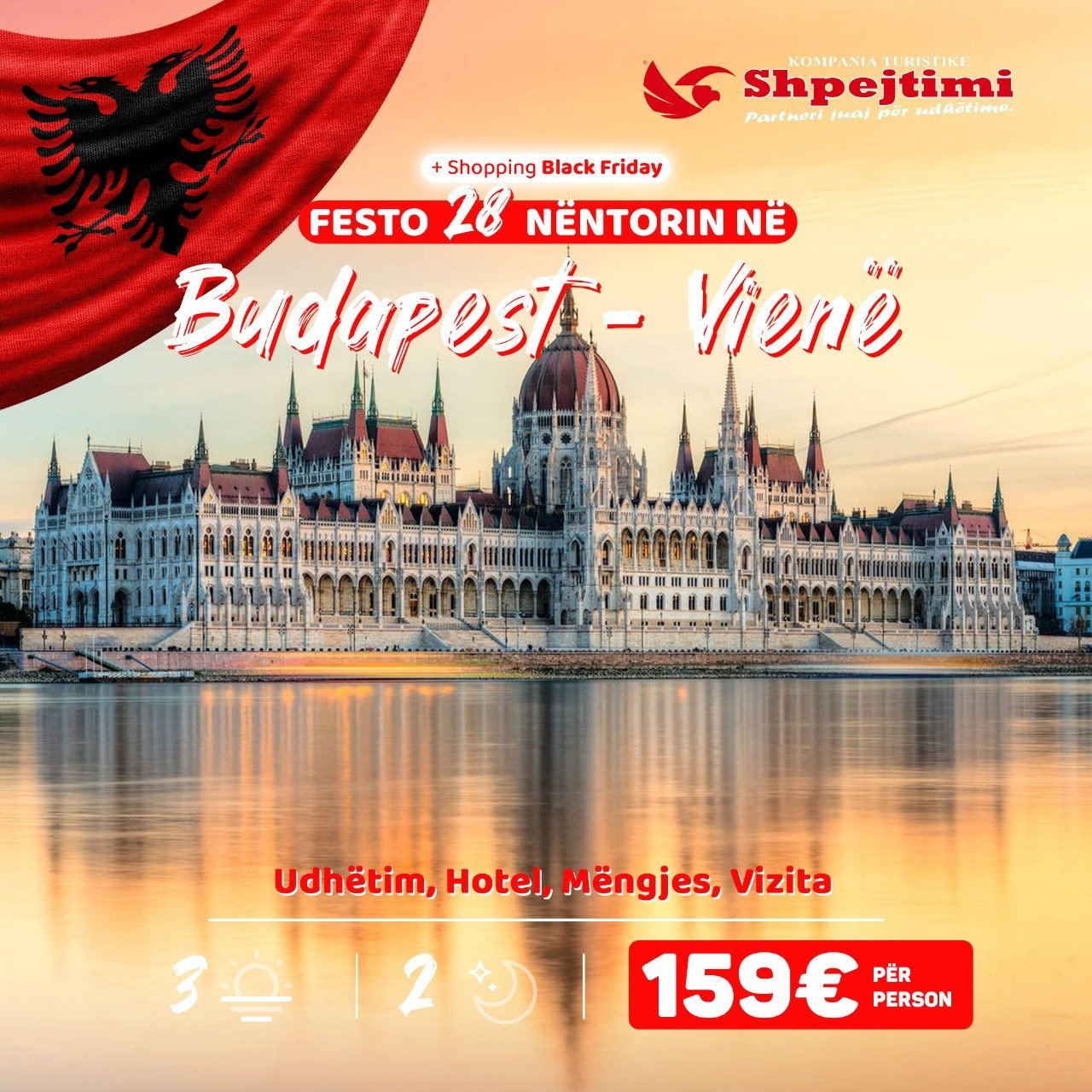 FESTA E 28 NËNTORIT & SHOPPING PËR BLACK FRIDAY