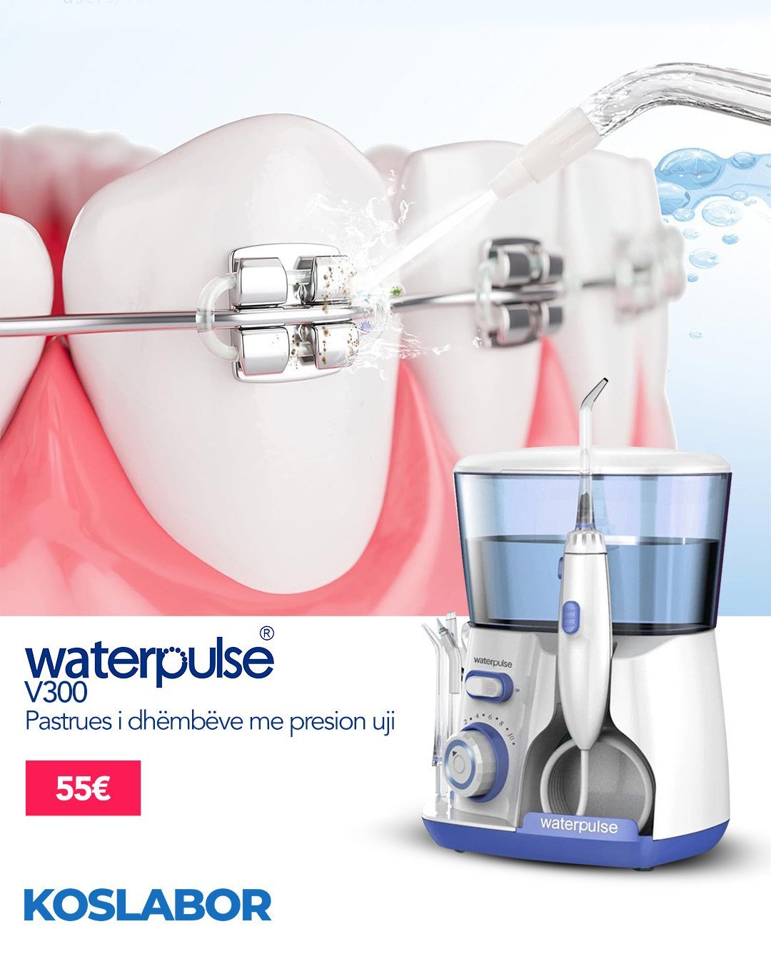 Përmirëso Higjienën Orale me Waterpulse V300G