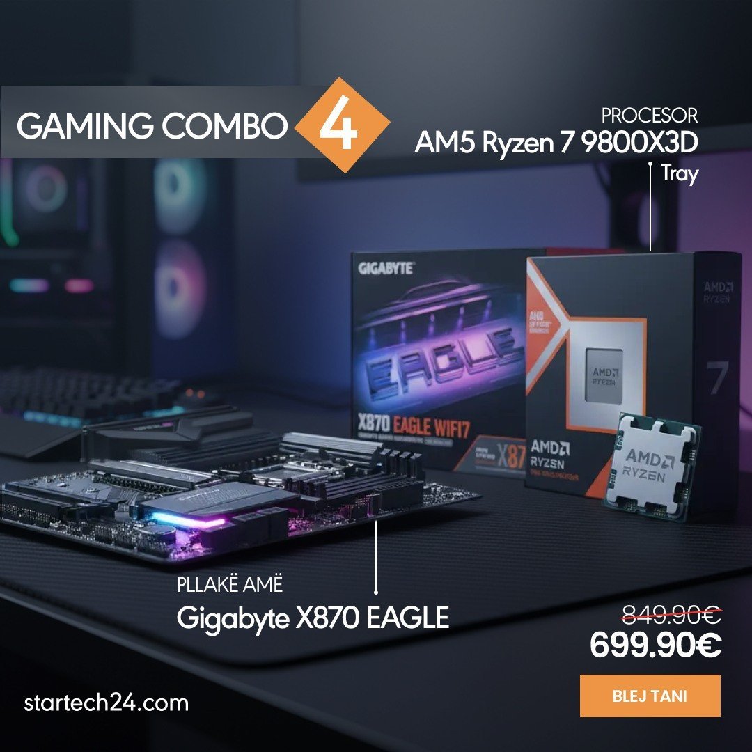 Gaming Combo 4 - paketë e fuqishme