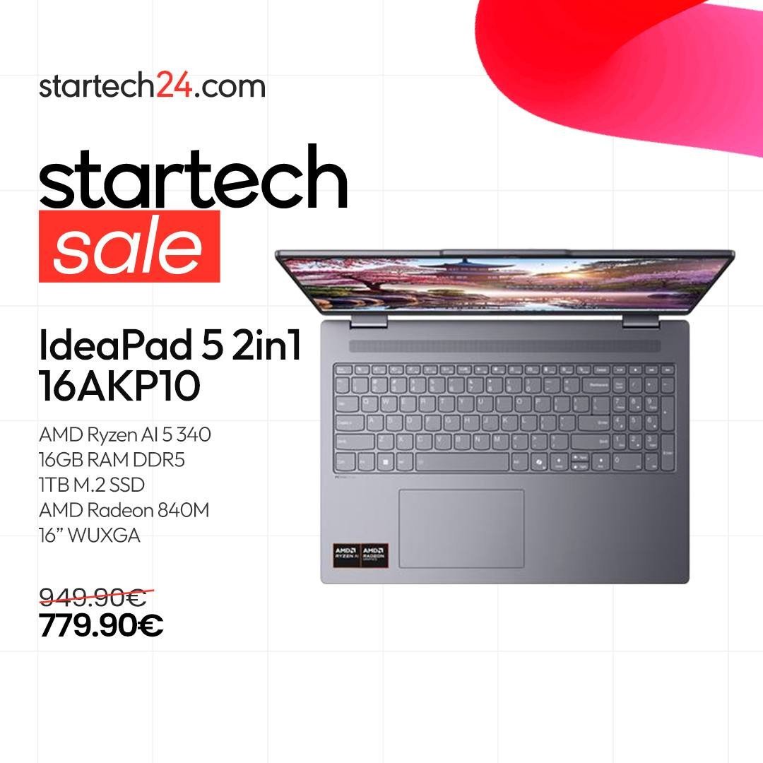 Lenovo IdeaPad 5 2in1 16AKP10 – laptop i fuqishëm