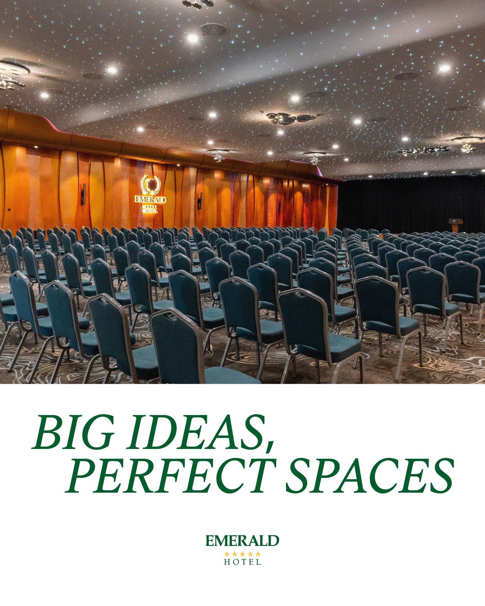 Host your November conferences and workshops in our modern halls