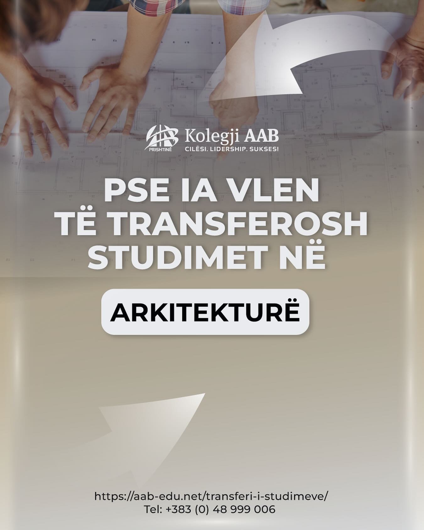 𝐓𝐫𝐚𝐧𝐬𝐟𝐞𝐫𝐢 𝐢 𝐬𝐭𝐮𝐝𝐢𝐦𝐞𝐯𝐞 𝐧ë 𝐀𝐫𝐤𝐢𝐭𝐞𝐤𝐭𝐮𝐫ë 𝐧ë 𝐊𝐨𝐥𝐞𝐠𝐣𝐢𝐧 𝐀𝐀𝐁