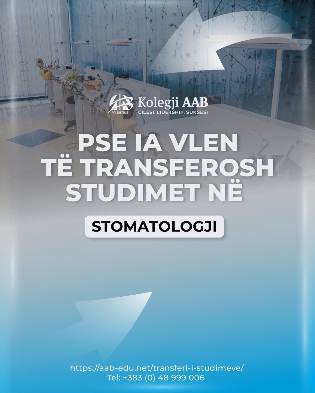 𝐓𝐫𝐚𝐧𝐬𝐟𝐞𝐫𝐢 𝐢 𝐬𝐭𝐮𝐝𝐢𝐦𝐞𝐯𝐞 𝐧ë 𝐒𝐭𝐨𝐦𝐚𝐭𝐨𝐥𝐨𝐠𝐣𝐢 𝐧ë 𝐊𝐨𝐥𝐞𝐠𝐣𝐢𝐧 𝐀𝐀𝐁