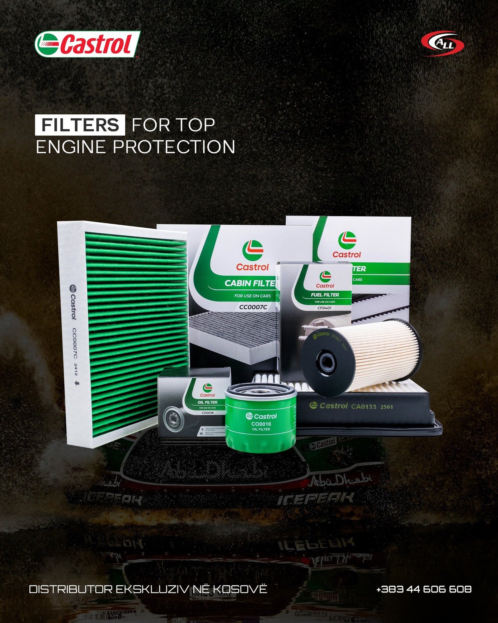 Filters for top Engine Protection