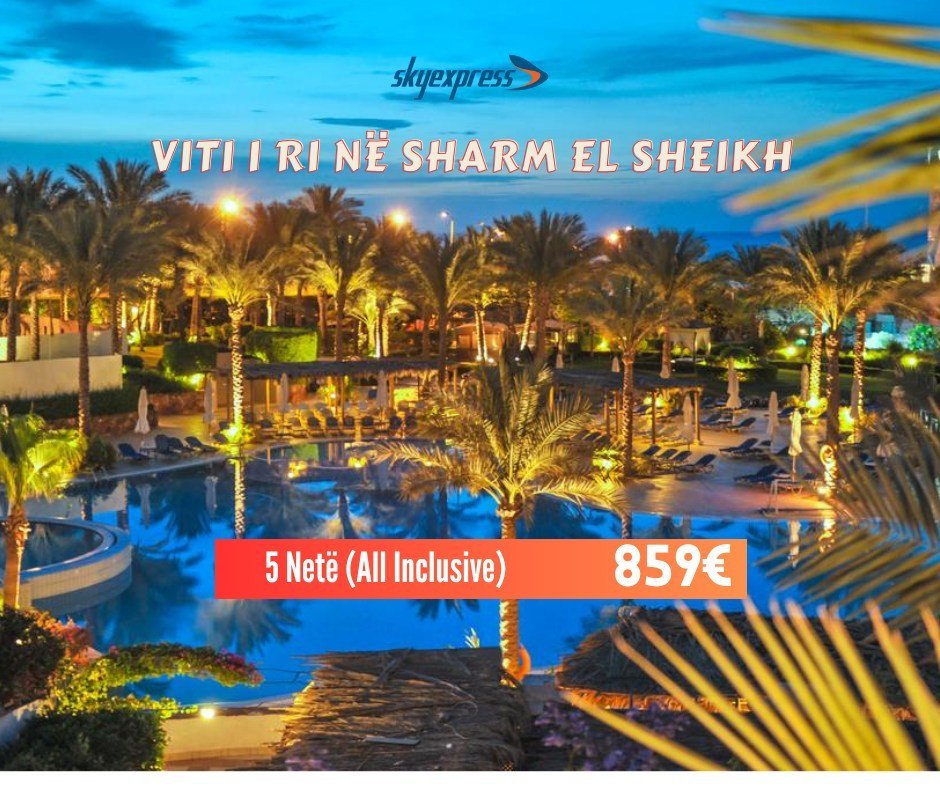 Viti i Ri në Sharm El Sheikh – diell, det dhe festa të paharrueshme