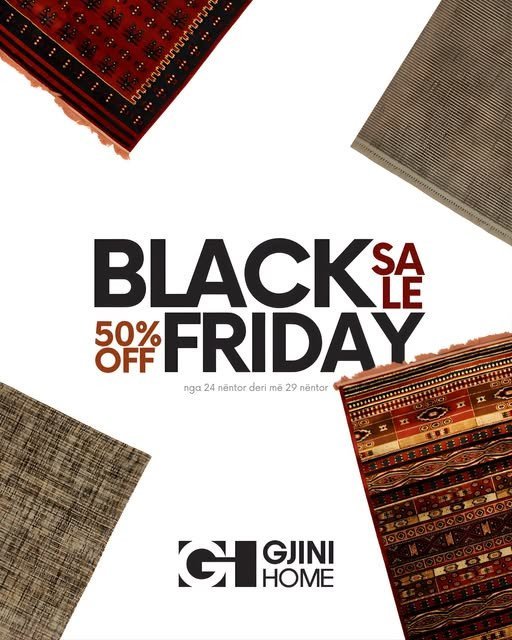 BLACK FRIDAY në GJINI HOME
