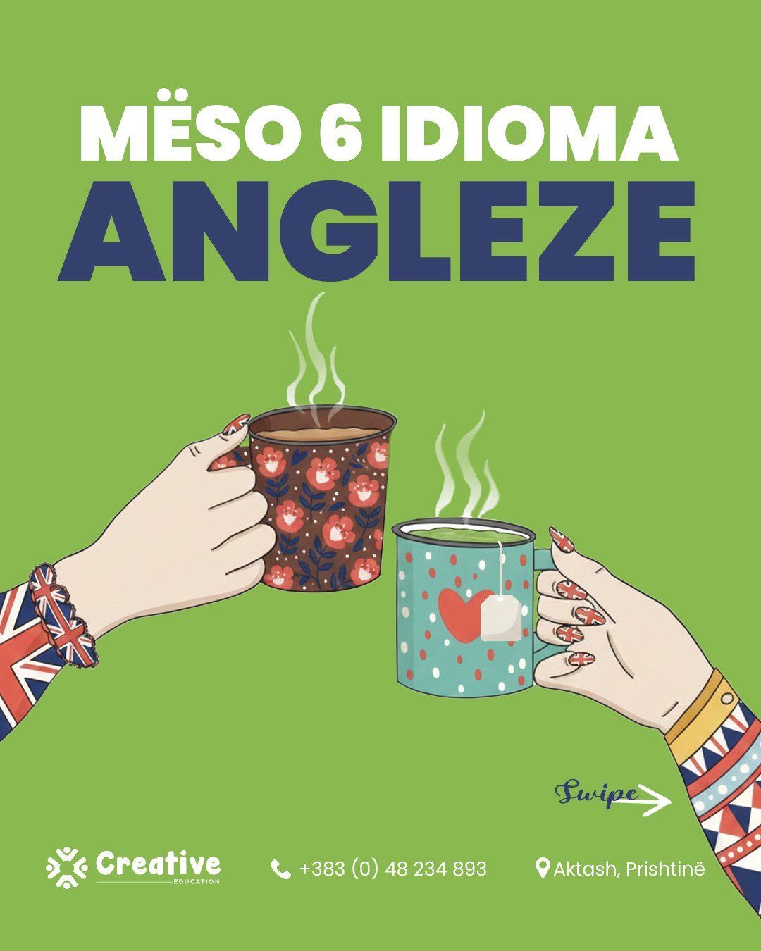 Mëso Anglisht me Kafe & Çaj