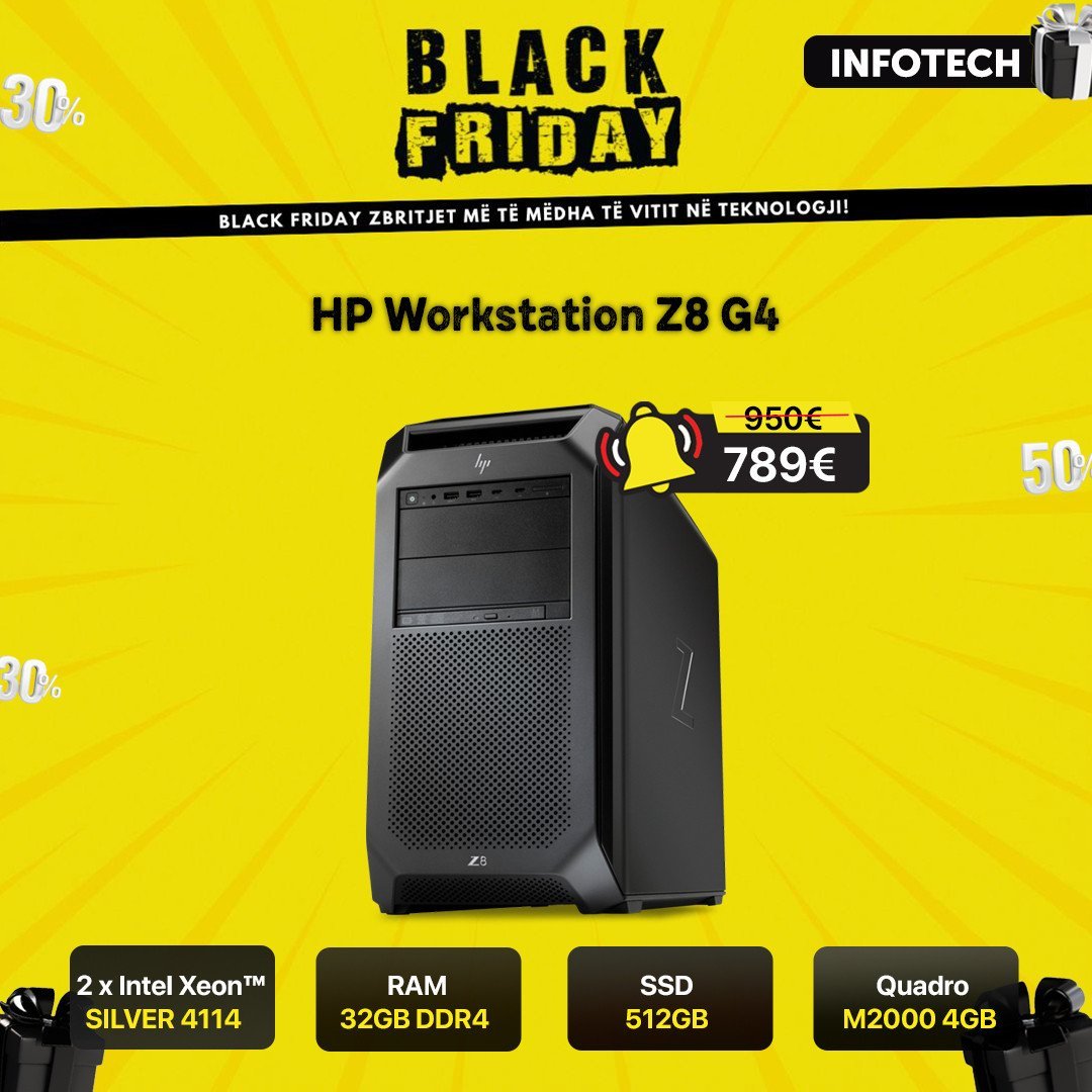 HP Workstation Z8 G4 - Nxitoni Mos e humbni mundësinë