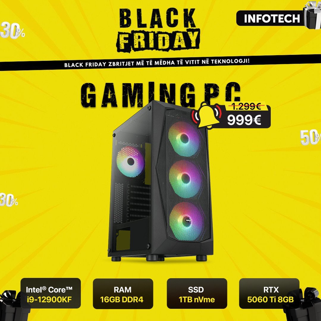 Gaming Pc - Nxitoni Mos e humbni mundësinë