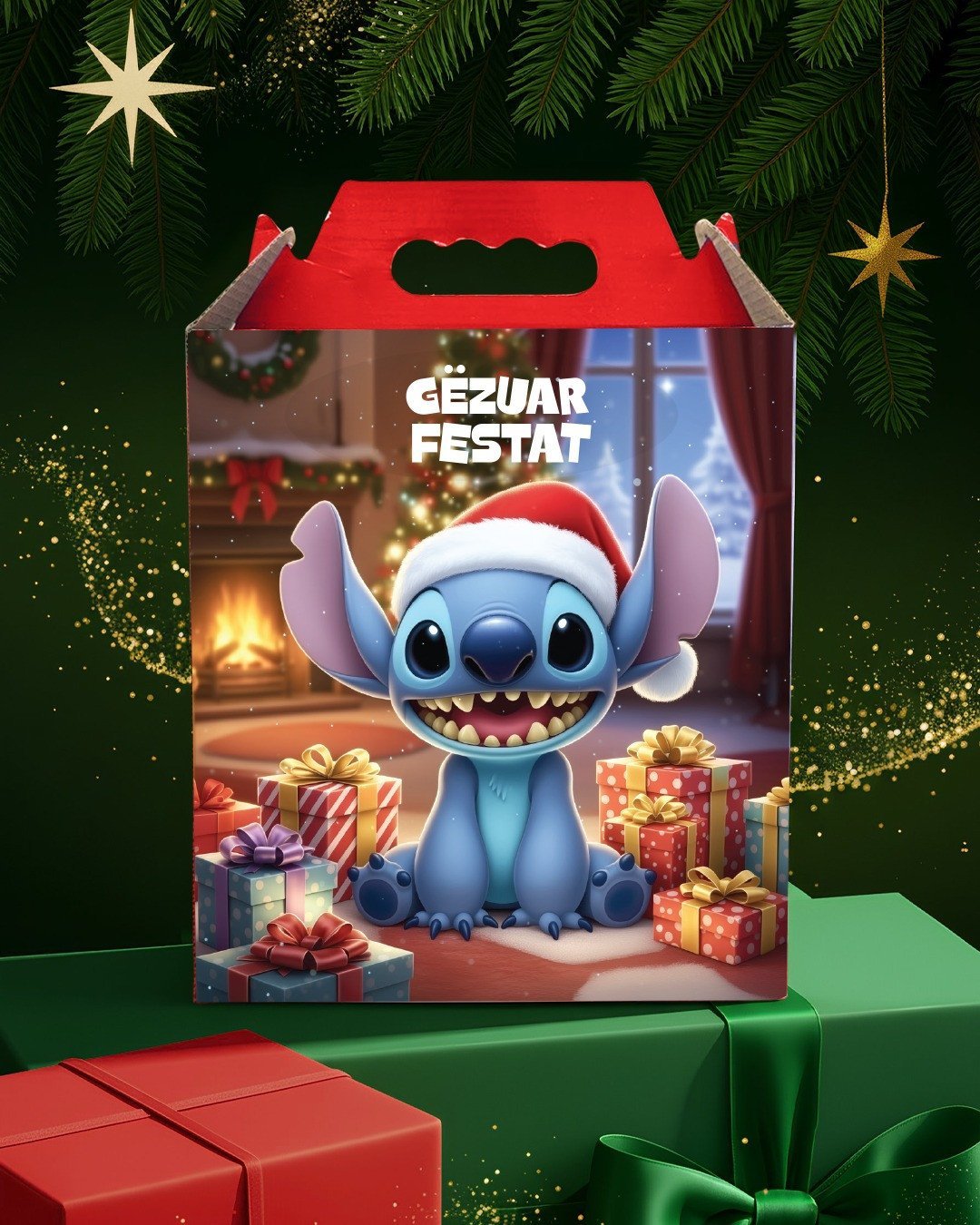 Gëzimi i festave vjen në çdo paketë