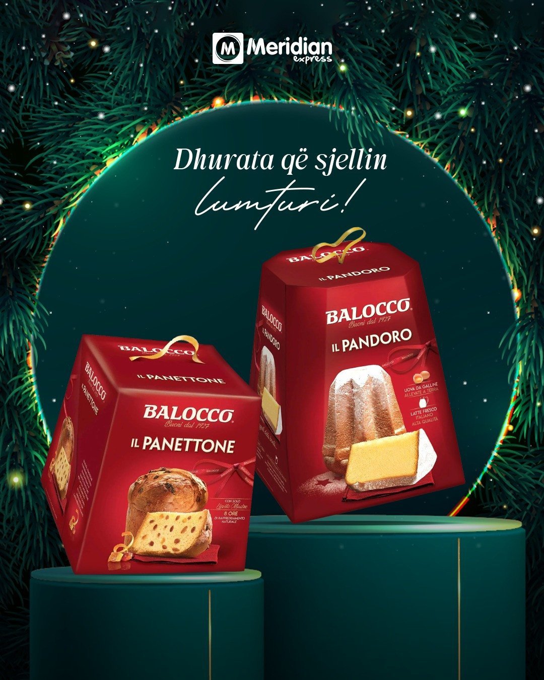 Shija e festave vjen me Balocco