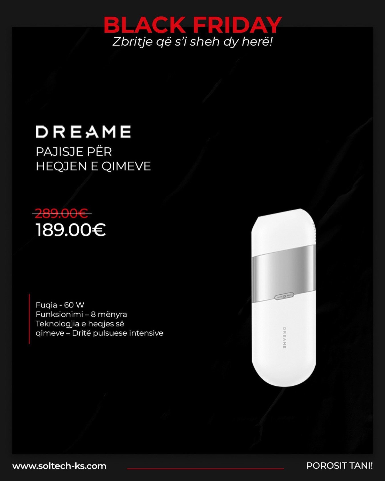 Elimino qimet – pa dhimbje, pa mundim