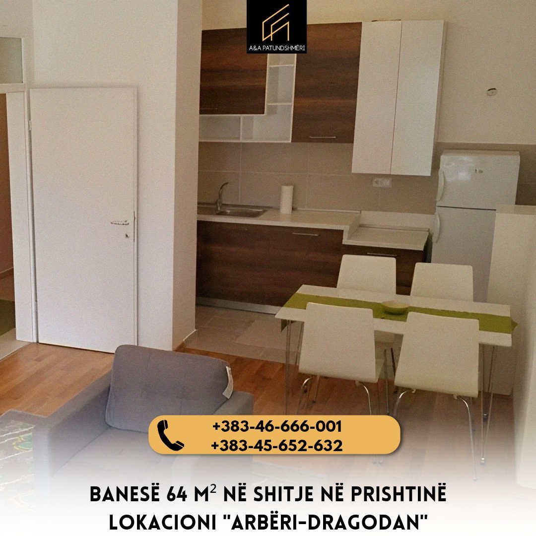 Banesë 64m² në Shitje Prishtinë/Arbëri