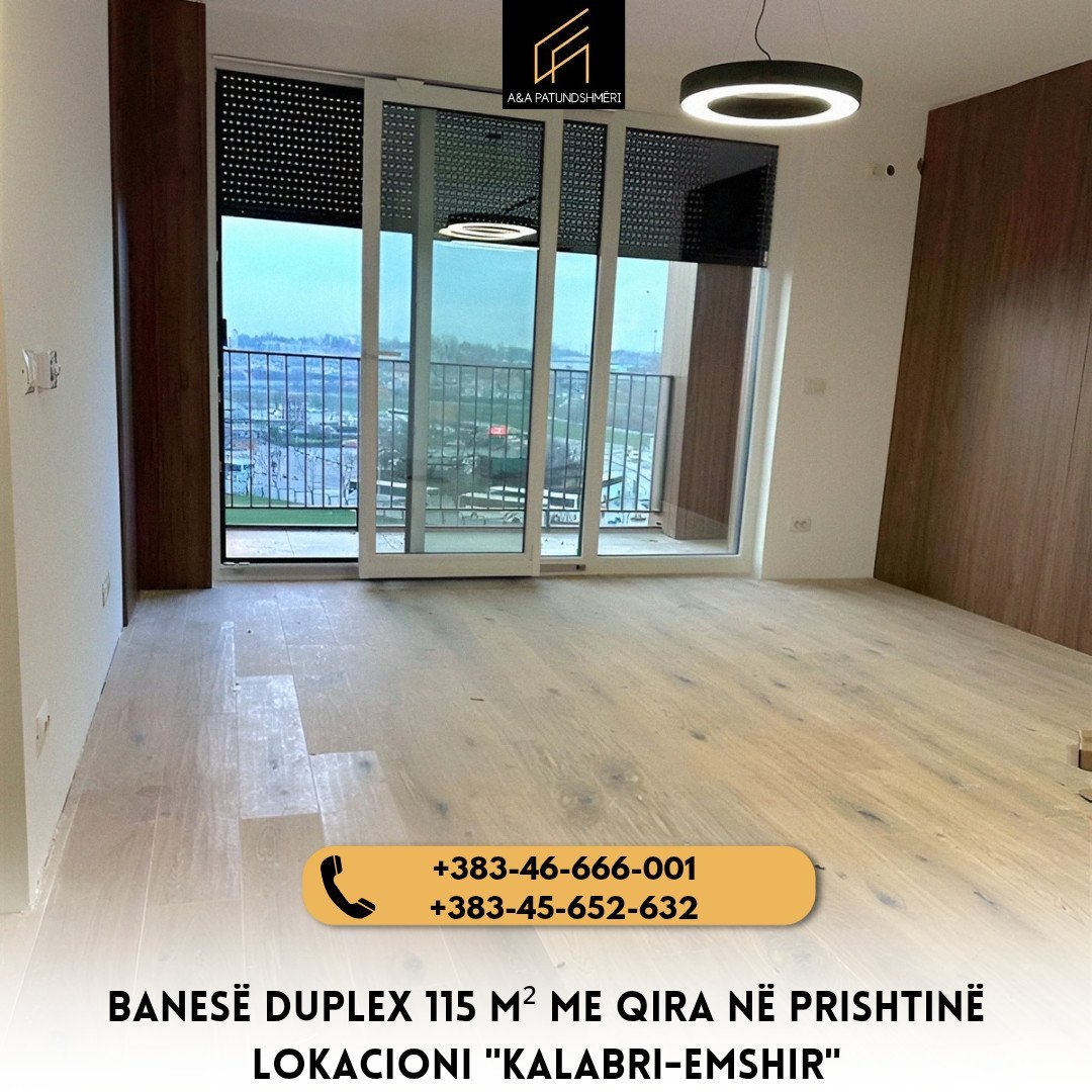 Banesë Duplex 115m² me Qira Prishtinë/Kalabri
