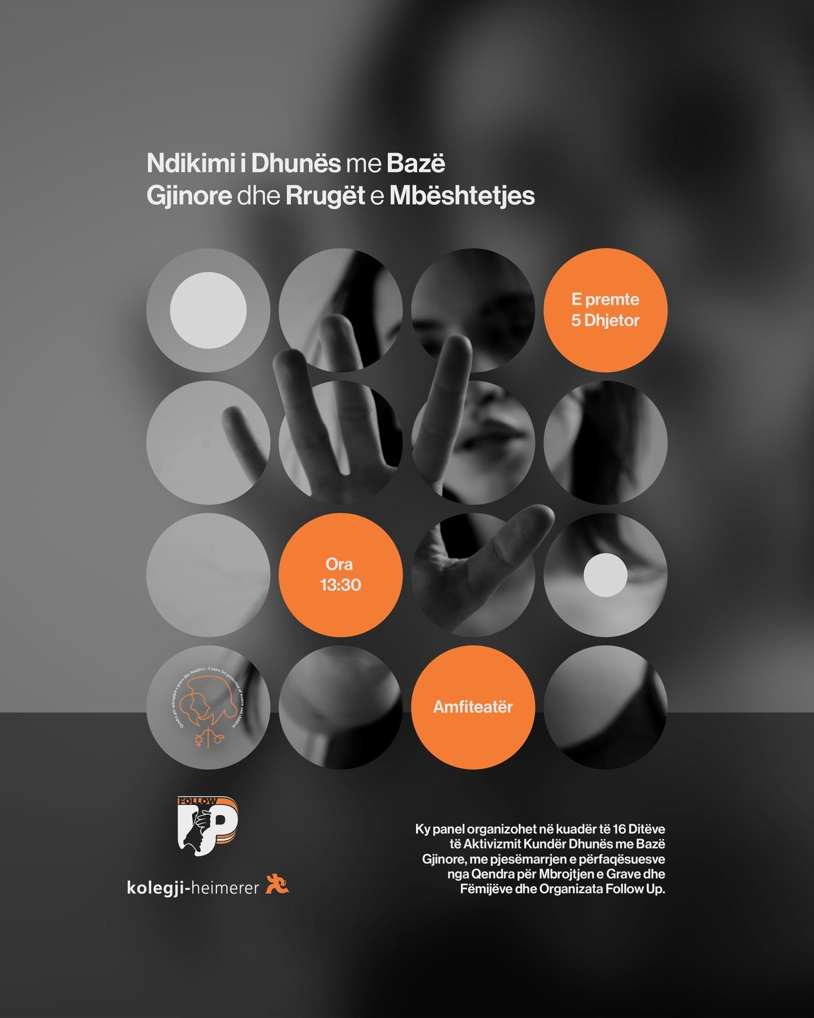 Panel Diskutimi në kuadër të fushatës “16 Ditë Aktivizëm Kundër Dhunës me Bazë Gjinore”