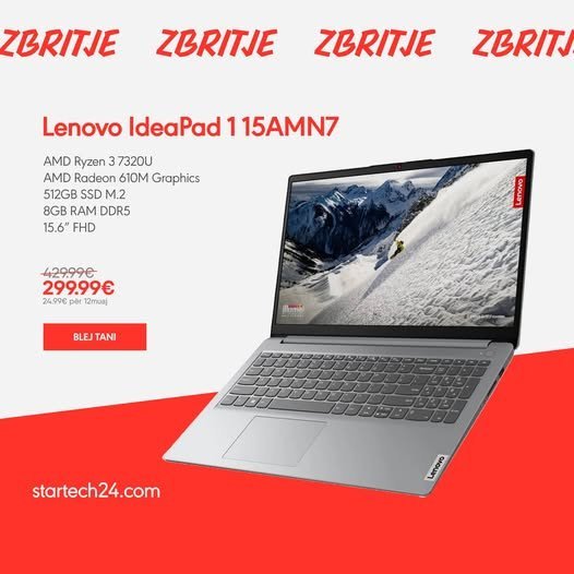 Lenovo ideaPad 1 15AMN7