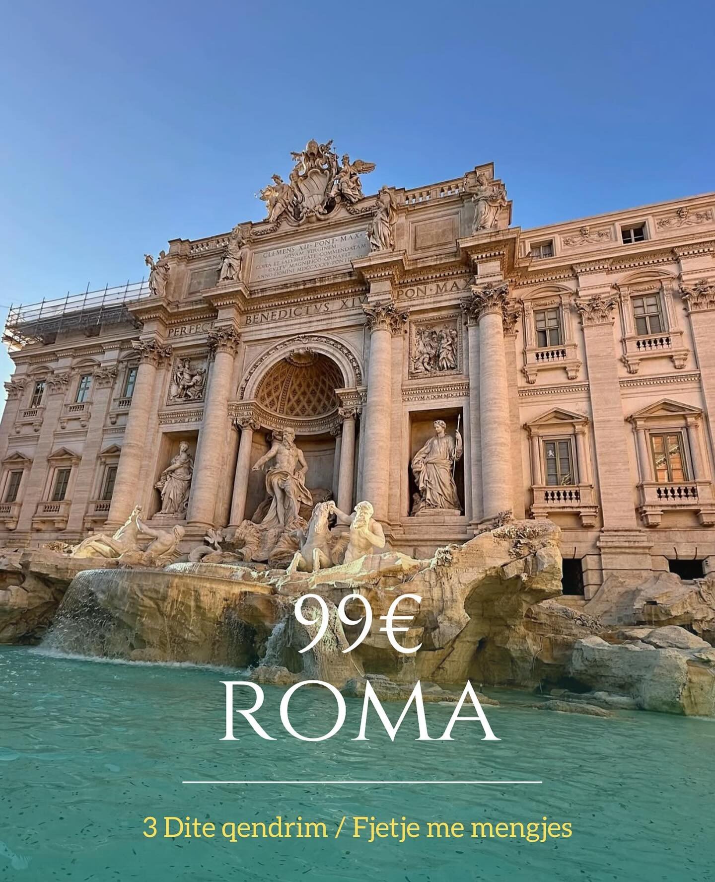 3 Ditë në Rome prej 99€