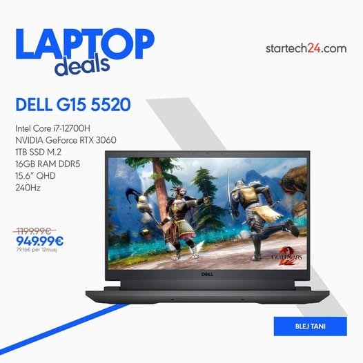 Dell G15 5520