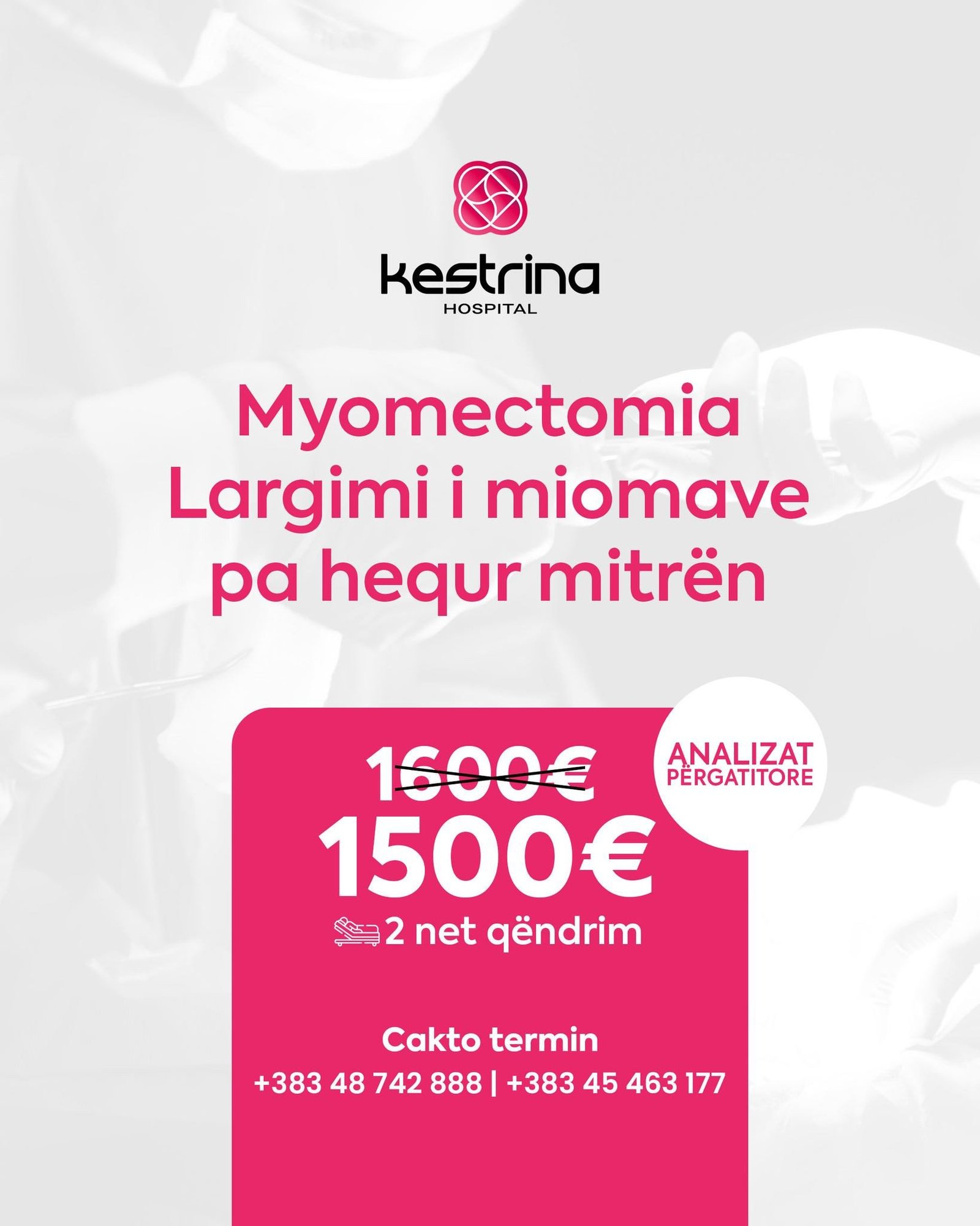 Kujdesi që meriton, tani me ÇMIME TË ZBRITURA