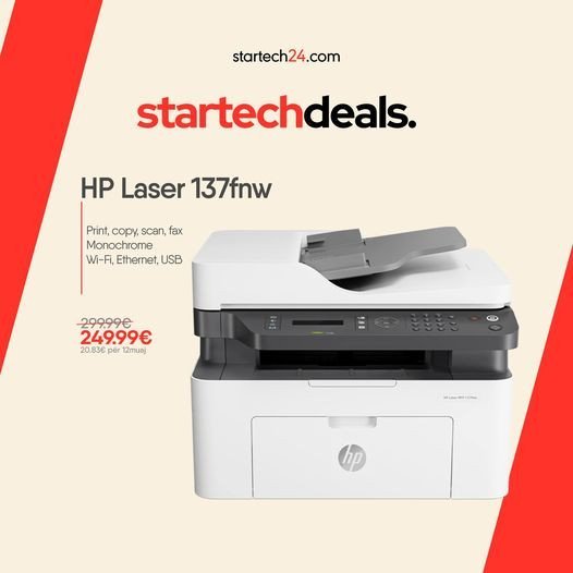 Printer HP Laser 137fnw