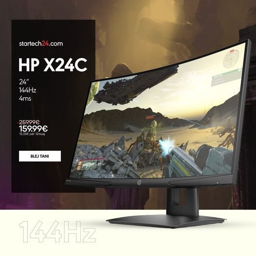 Monitor HP X24C