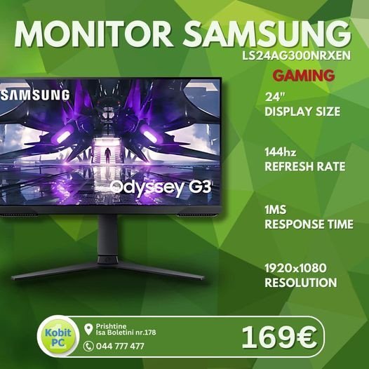 MONITOR SAMSUNG GAMING 24