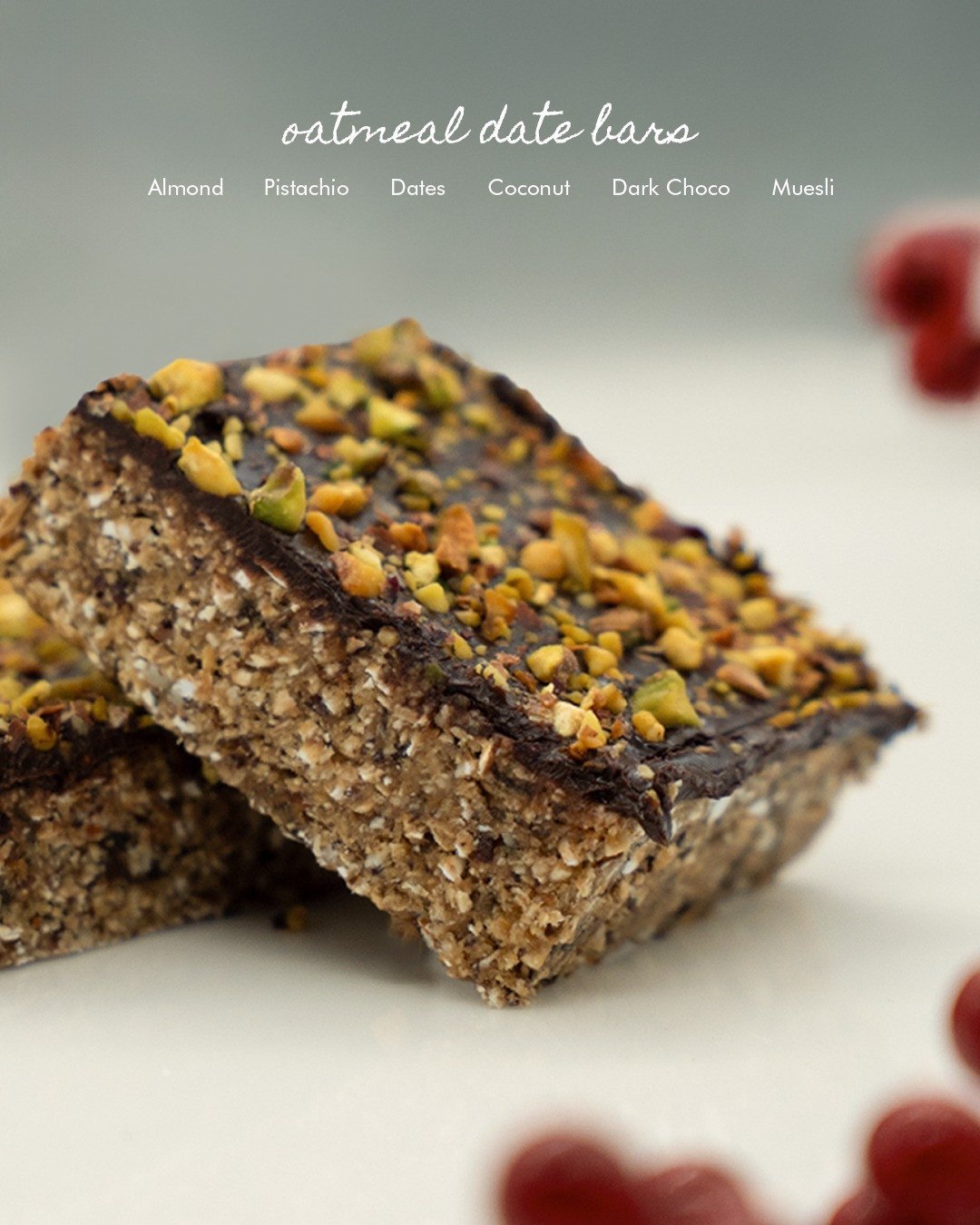New at Matisse Café - Oatmeal Date Bars