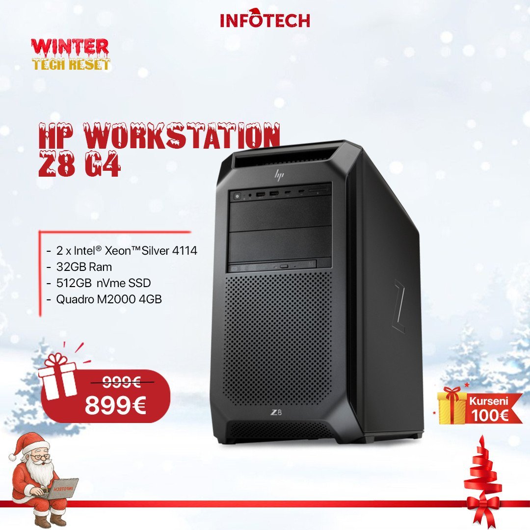 Winter Tech Reset – HP Workstation PC