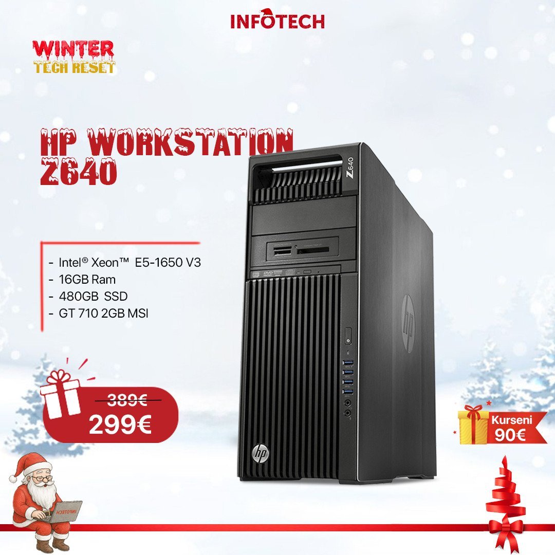 Winter Tech Reset – HP Workstation PC