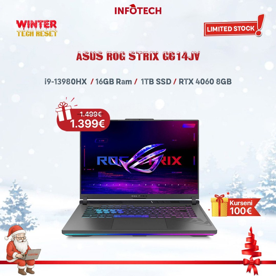 Winter Tech Reset –  Zbritje në të gjitha laptopat