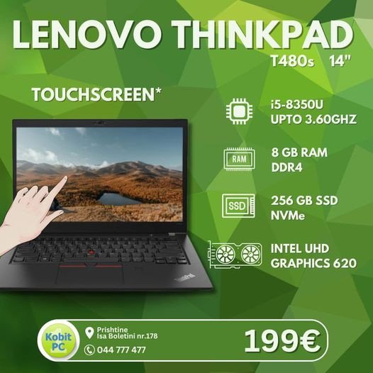 LENOVO T480s TOUCHSCREEN