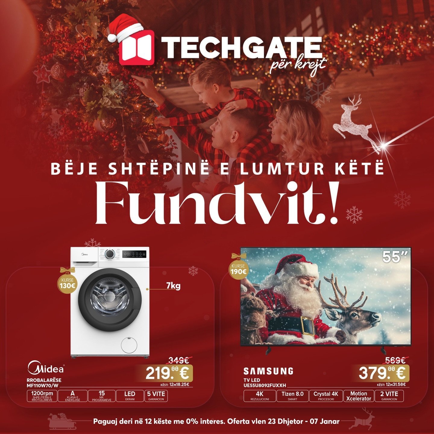 Fundviti në Tech Gate vjen me oferta të jashtëzakonshme