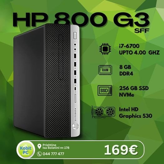 PC HP ELITEDESK i7 me super çmim!